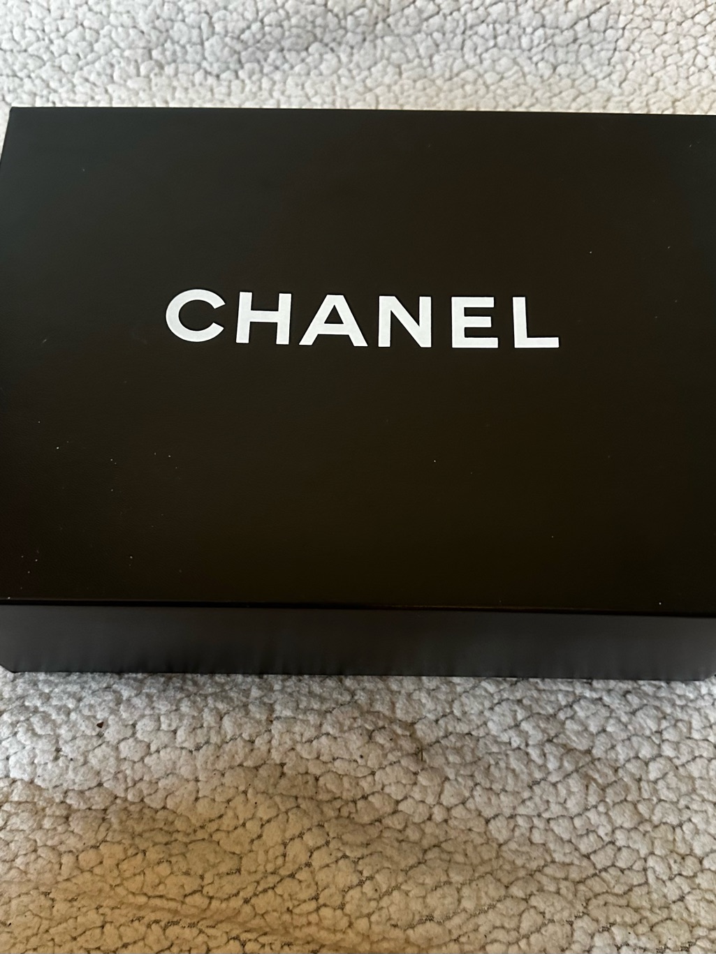 Chanel Black And White Logo Presentation Box